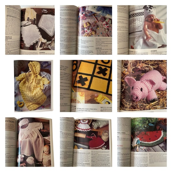 LEISURE ARTS Instruction Book In Love With Crochet for More Than 50 Projects - Picture 6 of 9